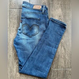 Levi’s 535 Jegging Jeans Size 27 Mid Rise Stretch Denim Skinny